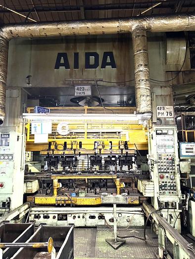 Used Press Sheet Stamping Mechanical Aida FT-N30G