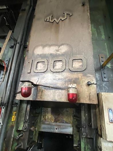 Used 1000 tons Press Hot Forging TMP Voronezh Russia