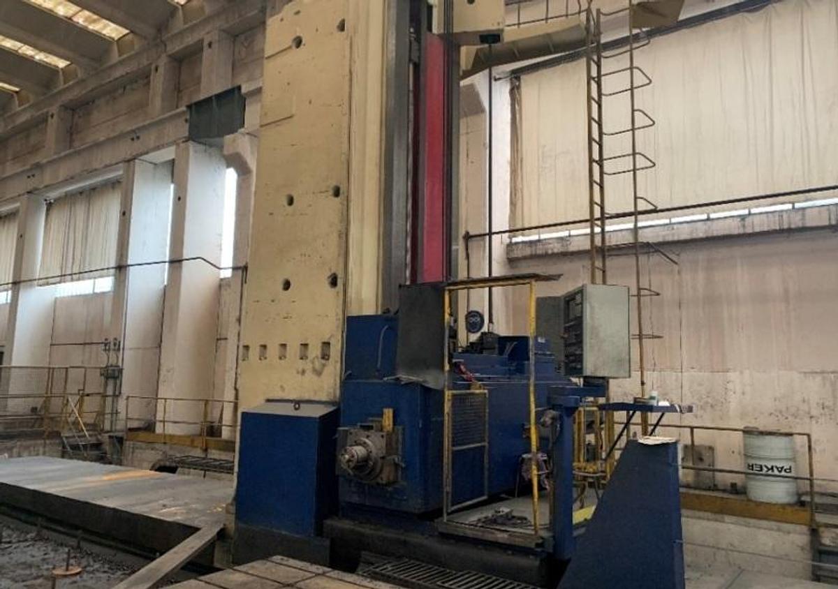 Used Borer Horizontal Floor Type CNC Titan Pama AFP200