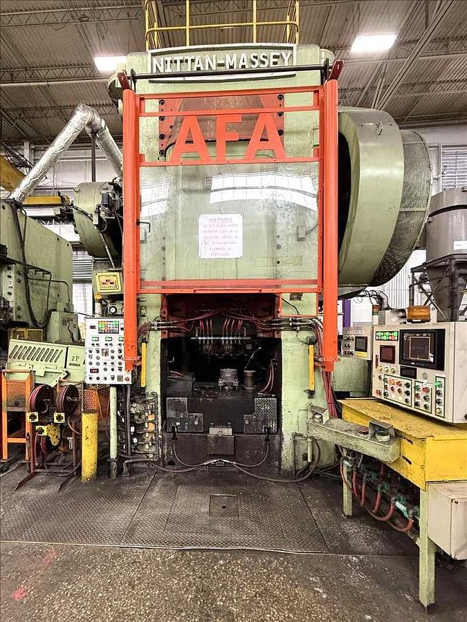 Used 2000 tons Hot Forging Line Nittan Massey MHFP2000-LW