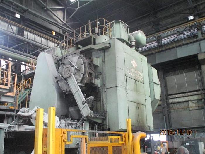 Used 6000 tons Hot Forging Line Sumitomo TFPA6000