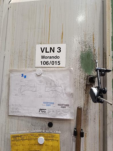 Used Lathe Vertical Turning CNC Morando / Coremu VLN13