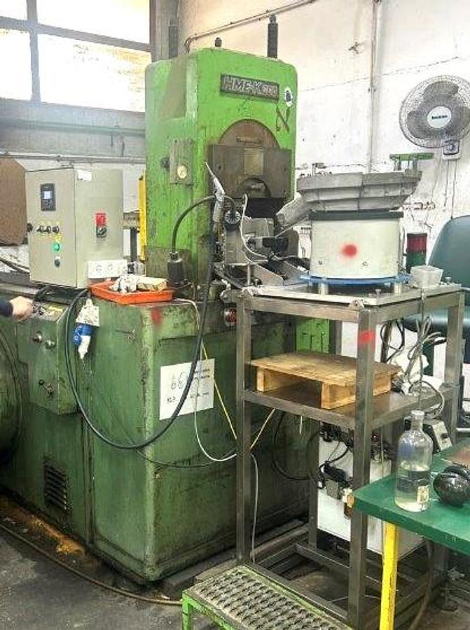 Used 360 tons Press Knuckle Joint Coining Cincinnati HME K360