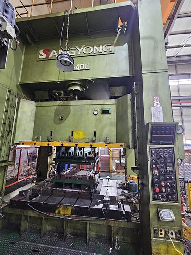 600 tons Sheet Stamping Line Mechanical Ssangyong 600-300-300-30