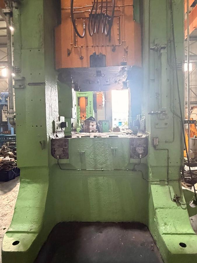 Refurbished 2500 tons Press Hot Forging Eumuco MP2500