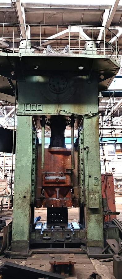 Used 1000 tons Press Trimming TMP Voronezh KA9540