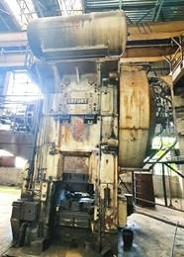 Used 1600 tons Press Hot Forging Erfurt PKXW1600