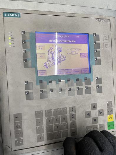 Used Press Die Spotting Hydraulic Reis TUS 400-250