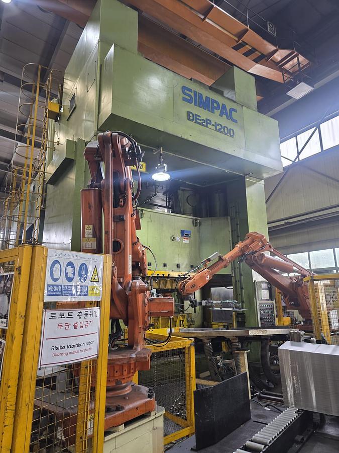 Used Sheet Stamping Line Mechanical KIA 800-500-400-400-400