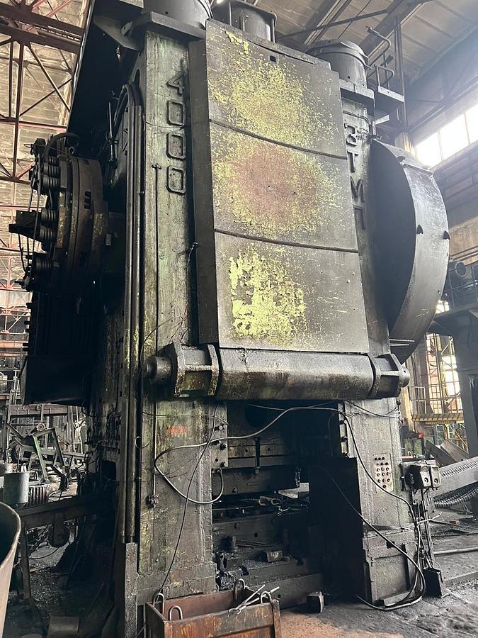 Used 4000 tons Press Hot Forging TMP Voronezh Russia K8546