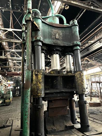 Used 1250 tons Press Forging Open Die Hydraulic Dnepropetrovsk PB1341