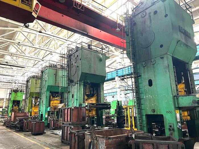 Used 800 tons Press Trimming WMW Erfurt PKZE800