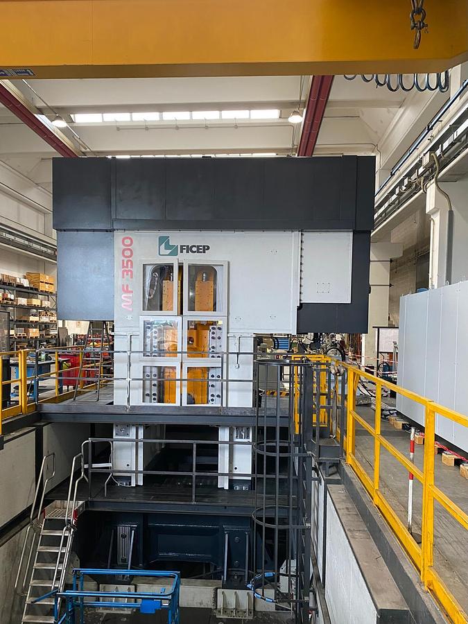 3500 tons Press Hot Forging Ficep MF3500