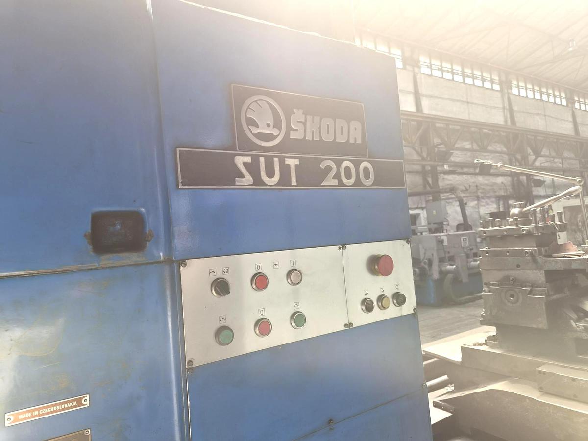 Used Lathe Heavy Duty Skoda SUT200