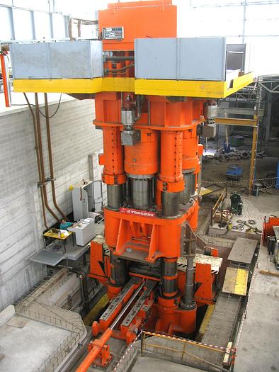 8500 tons Press Forging Open Die Hydraulic Hydromec HSF 8500-1650-500
