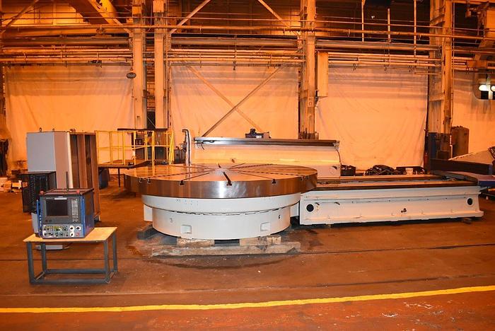 Used Lathe Vertical Turning CNC O-M Ltd TMSI-36/70