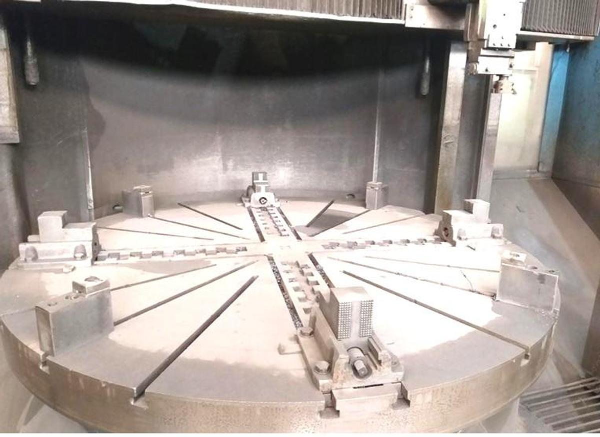 Used Lathe Vertical Turning CNC Doerries SD250