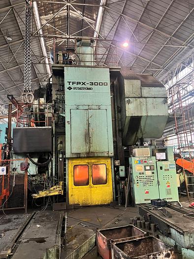 Used Hot Forging Transfer Press Line Sumitomo TFPX-3000