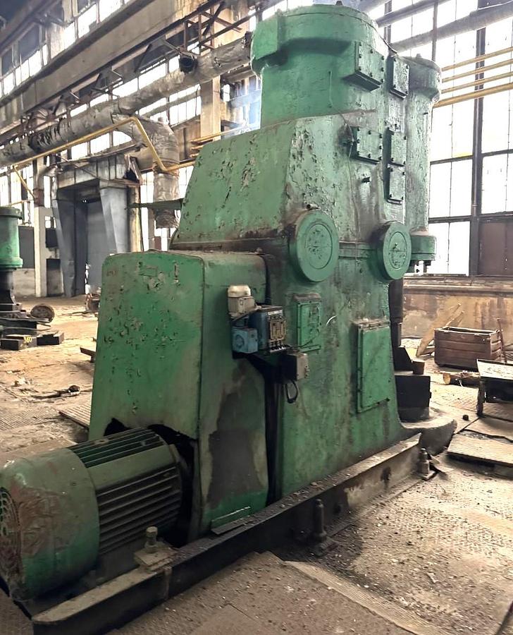 Used 1 ton Hammer Drop Forging Open Die TMP Voronezh Russia M4140