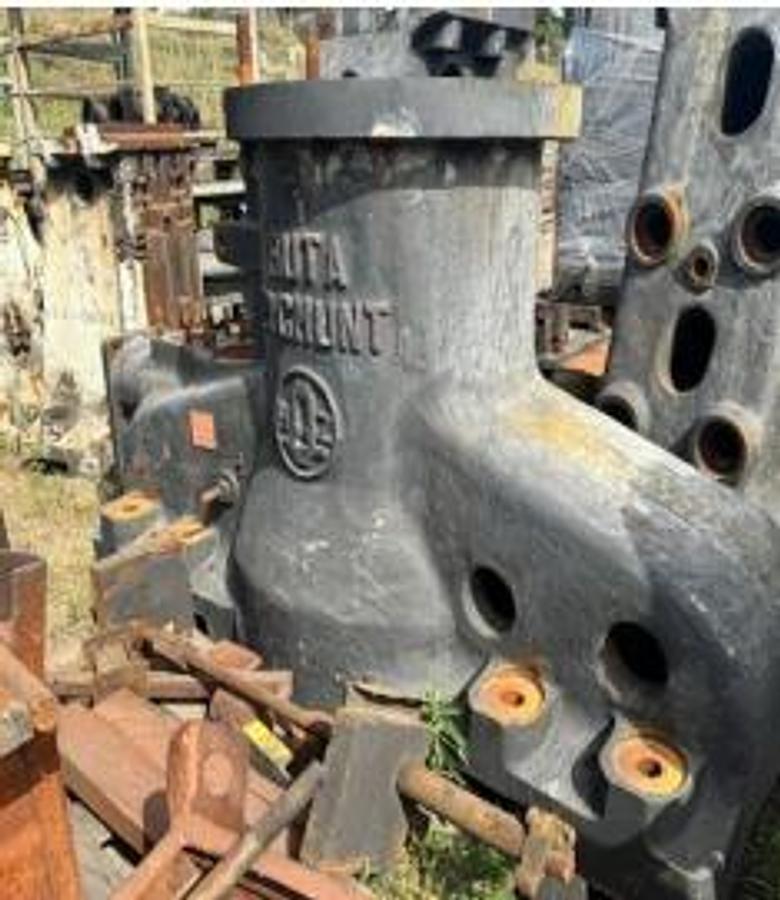 Used 3.5 tons Hammer Forging Pneumatic Huta MPM10000