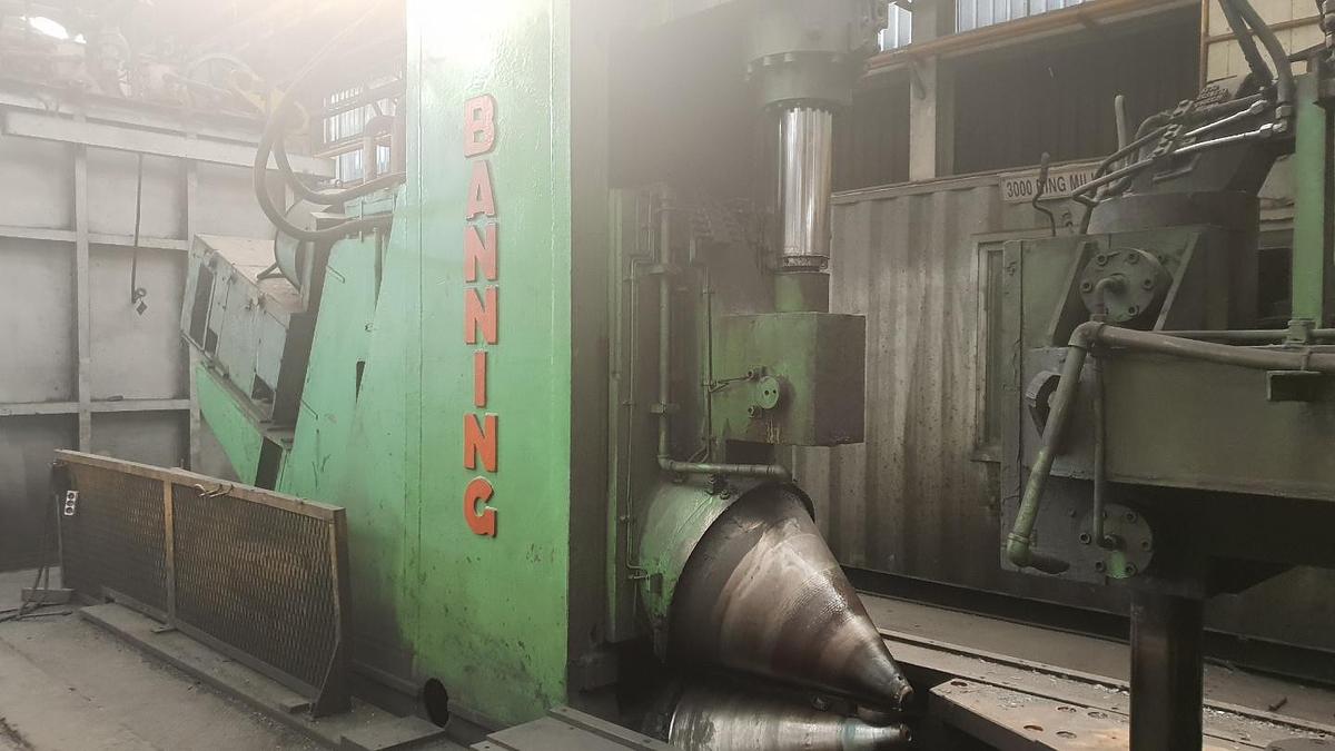Used Ring Rolling Machine Banning H155/V105