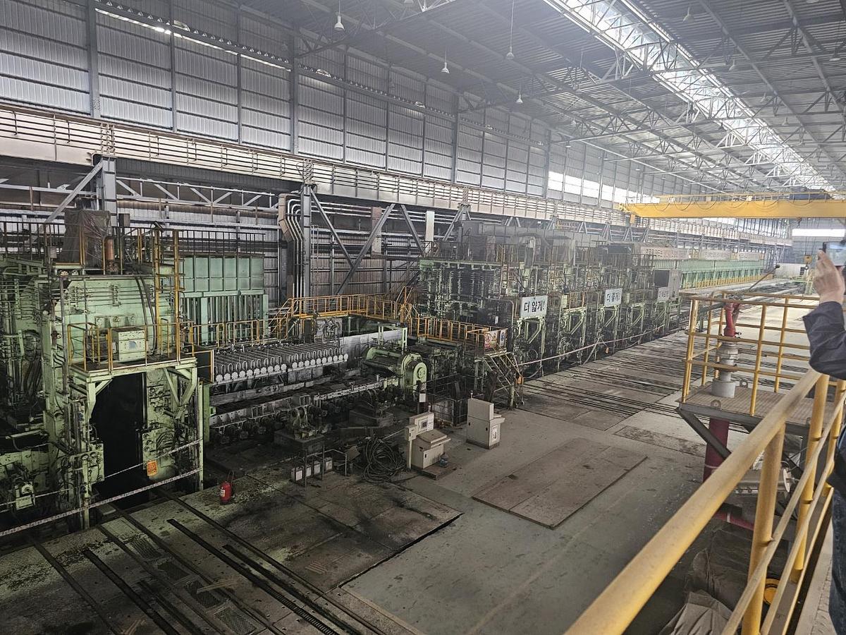 Used Electric Arc Furnace and Hot Rolling Mill Danieli