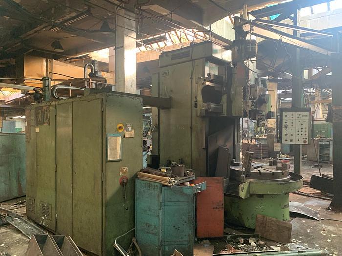 Used Lathe Vertical Turning Schiess Froriep