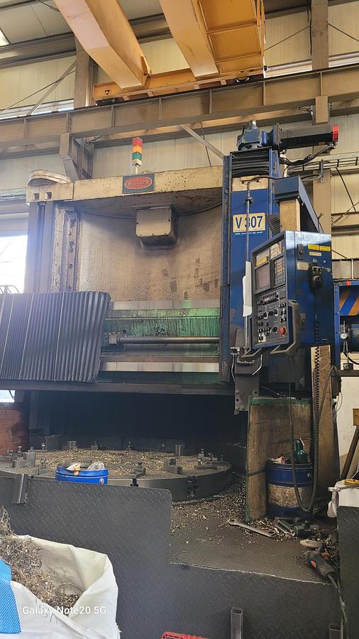Used Bullard NC Vertical Lathe, Ram Type