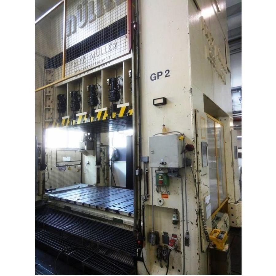 Used 800 tons Press Sheet Stamping Hydraulic Muller ZE800-35.2.1