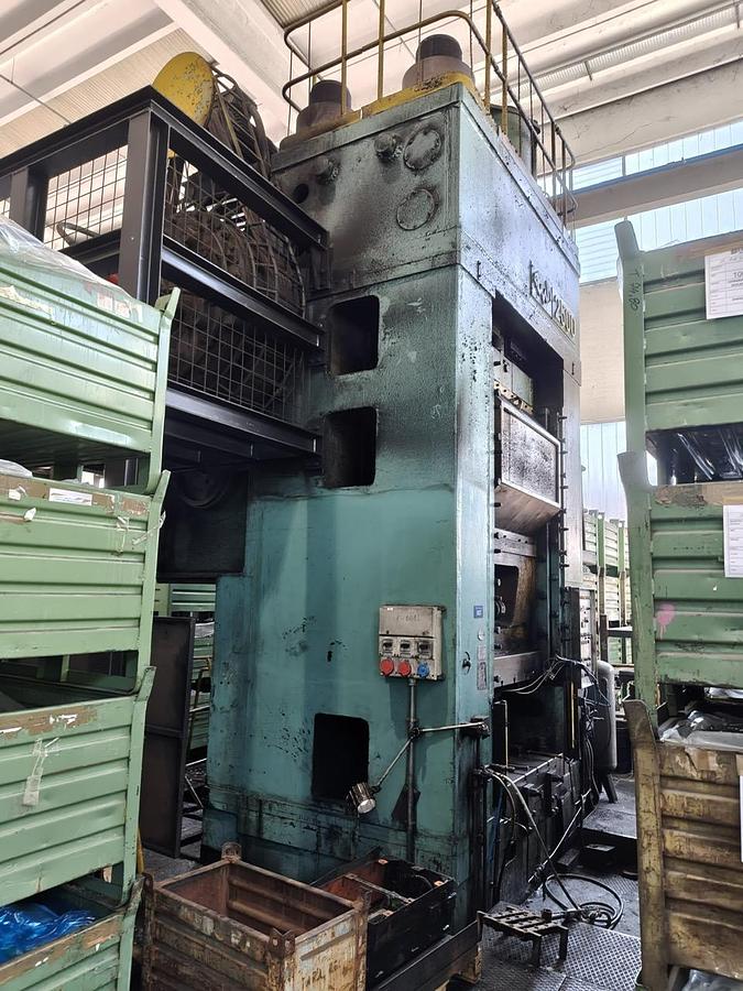 Used 2500 tons Press Knuckle Joint Coining TMP Voronezh Russia KB8044