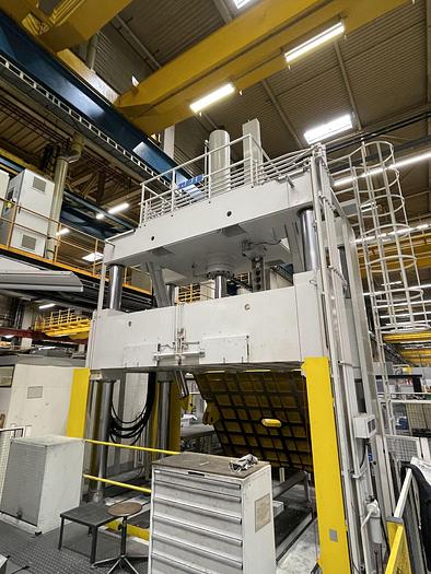 Used Press Die Spotting Hydraulic Reis TUS 400-250