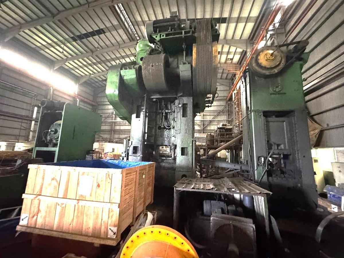 Used 2500 tons Press Hot Forging WMW Erfurt PKXW2500