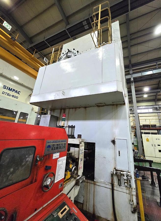 Used 400 tons Press Sheet Stamping Mechanical SIMPAC SL2-400
