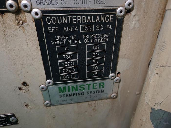 Used Press Knuckle Joint Minster