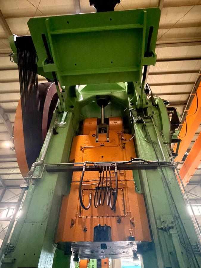 Refurbished 2500 tons Press Hot Forging Eumuco MP2500
