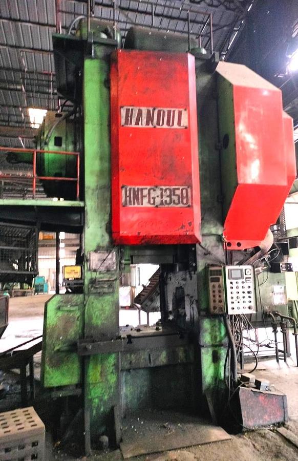Used 1350 tons Press Hot Forging Hanoul HNFG-1350