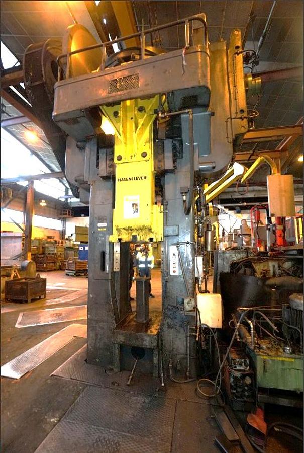 Used 800 tons Press Friction Screw Hasenclever FPR280/630/475/1185