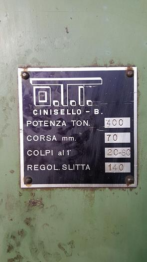 Used Press Trimming OTI