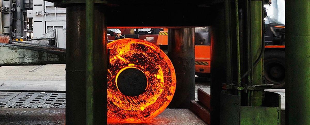 Used 8000 tons Press Forging Open Die Hydraulic United