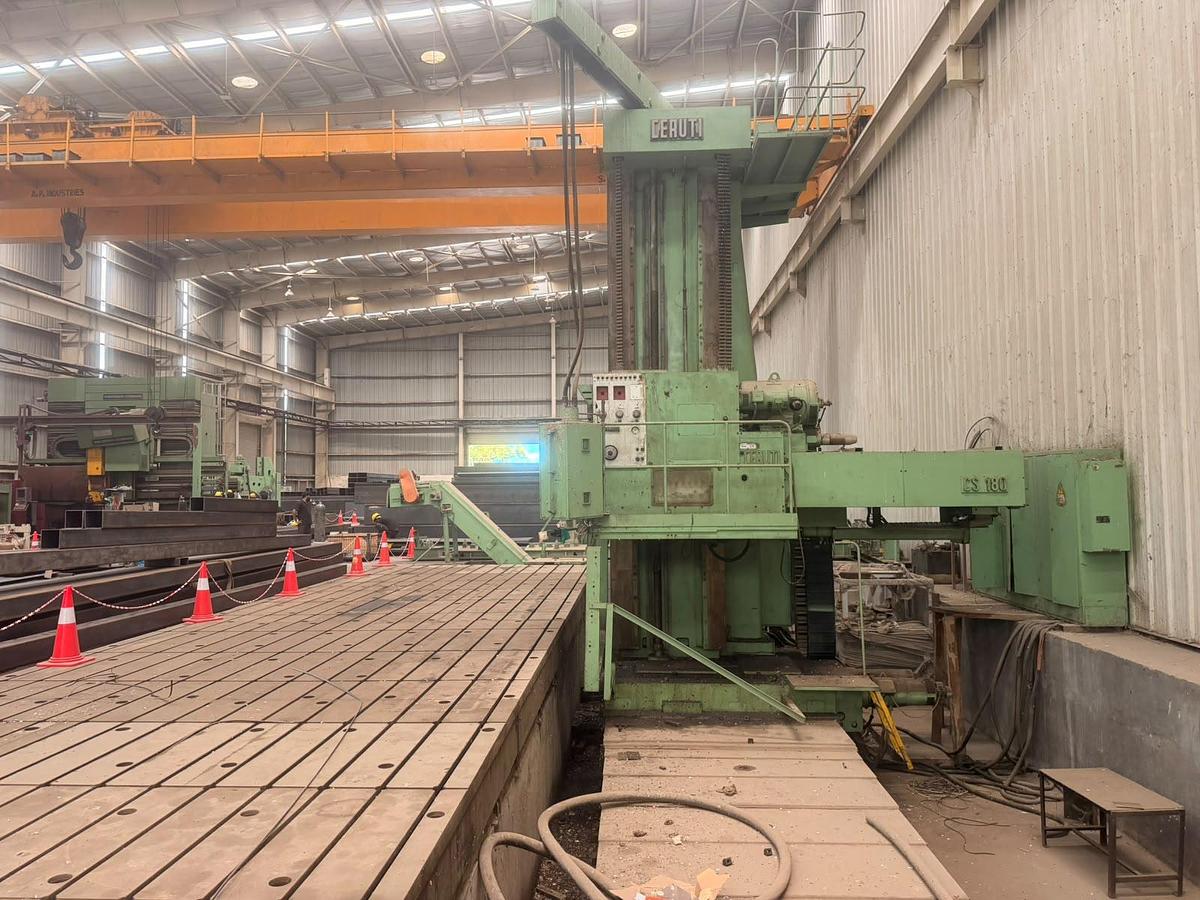 Used Borer Horizontal Table Type Ceruti