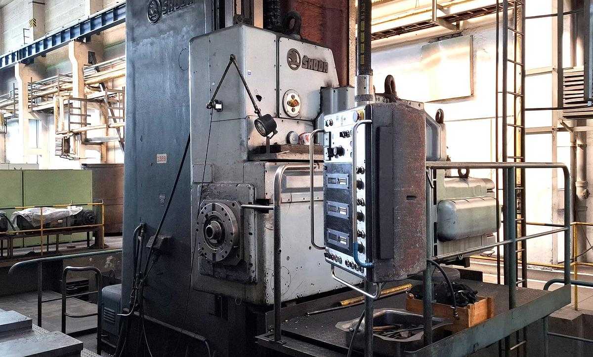 Used Borer Horizontal Ram Type CNC Skoda W160H