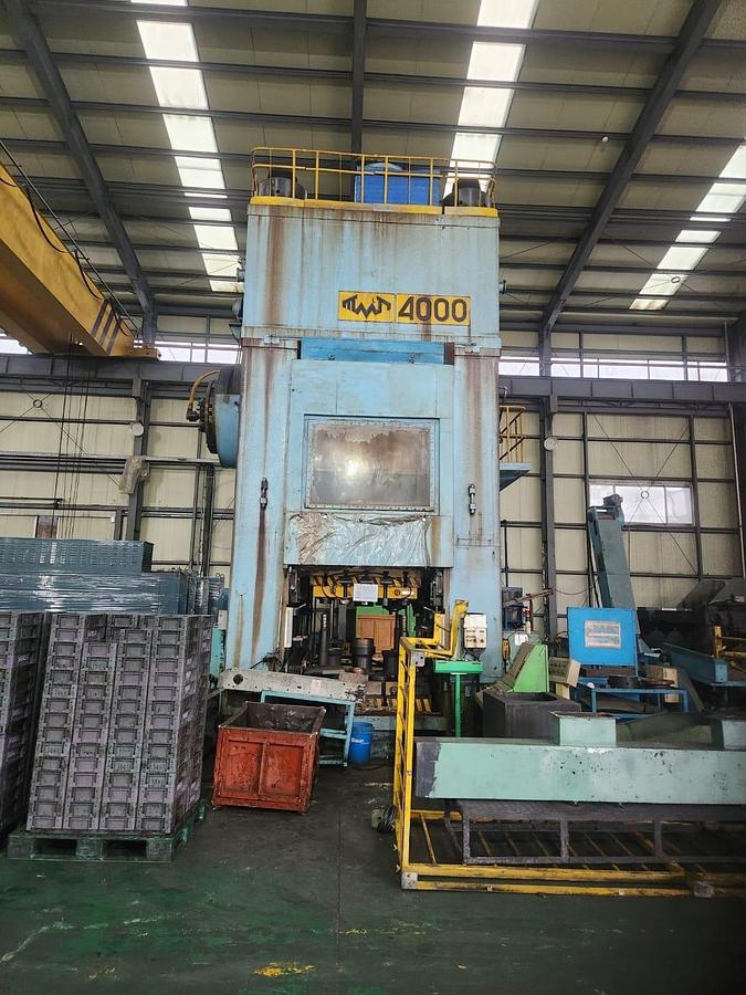 Used 4000 tons Press Cold Forging TMP Voronezh Russia K8346