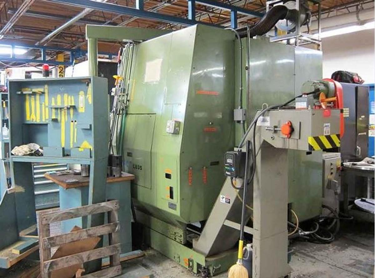 Used Lathe Vertical Turning CNC Okuma LU-35