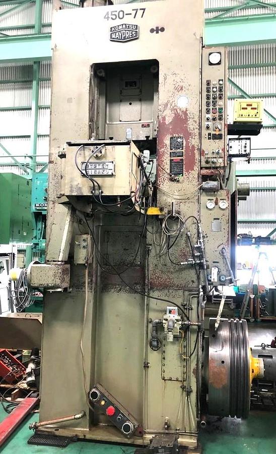 Used 450 tons Press Cold Forging Komatsu Maypress MKN220