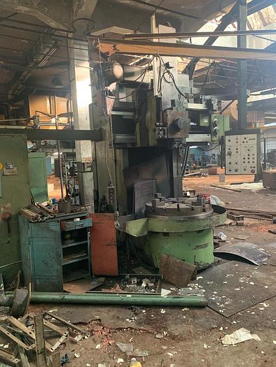 Used Lathe Vertical Turning Schiess Froriep