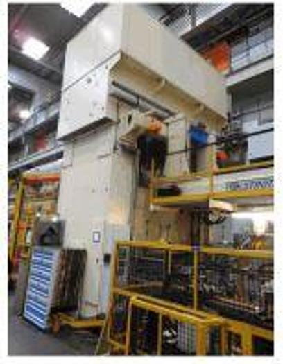 Used Press Forging Hydraulic BZE 800-25.3.1 Mueller