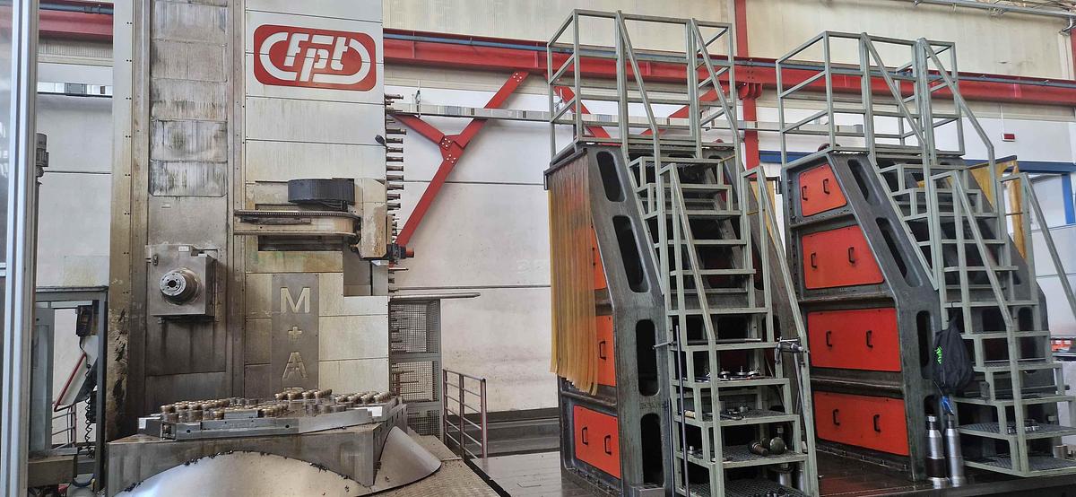 Used Borer Horizontal Floor Type CNC FPT Industrie SPA M-ARX