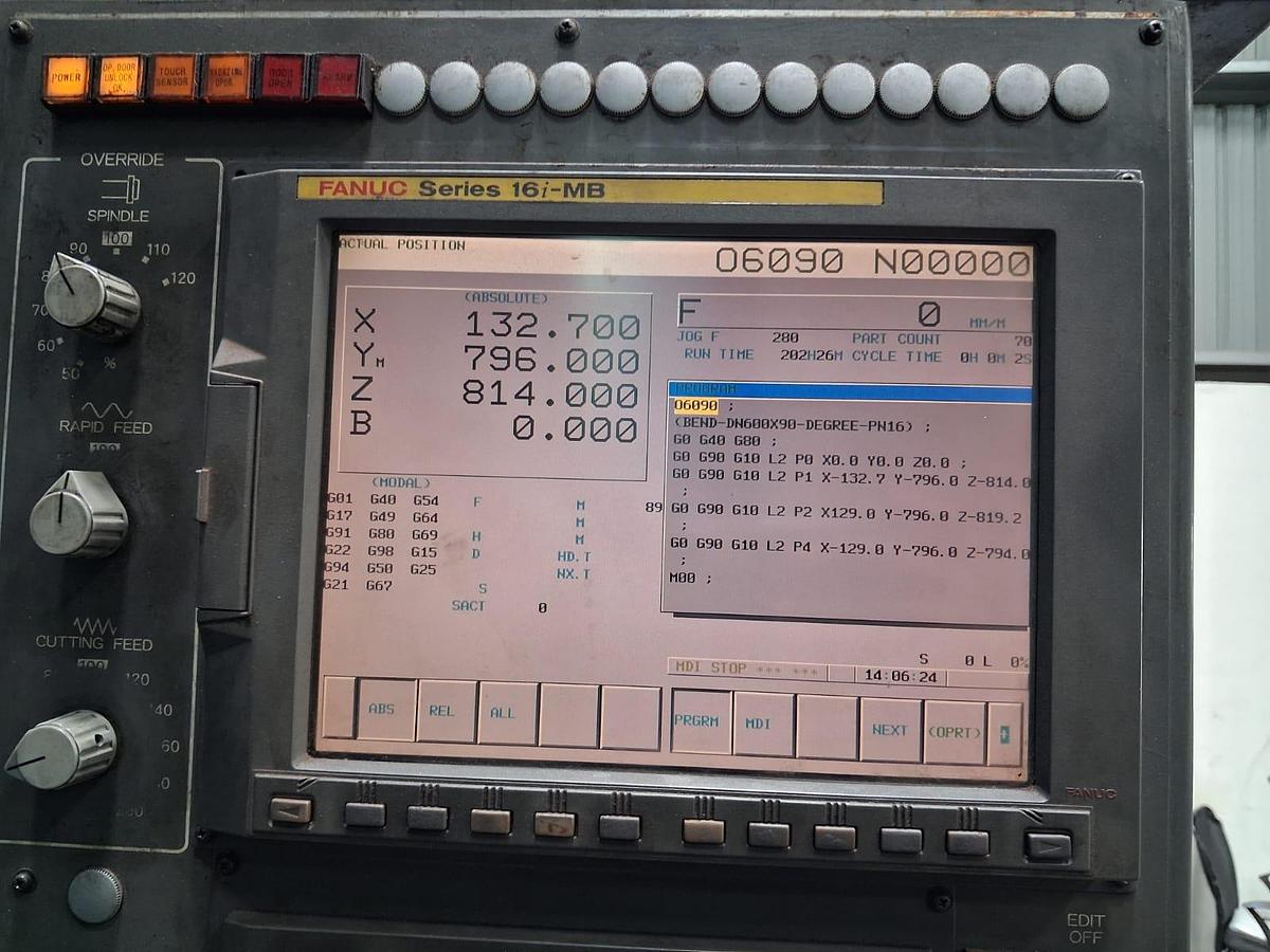 Used Horizontal Machining Center Toyoda FH-100S
