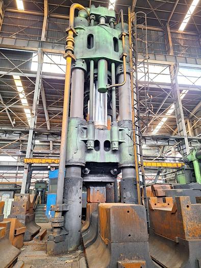 Used 6500 tons Press Forging Open Die Hydraulic HJM / Seonam