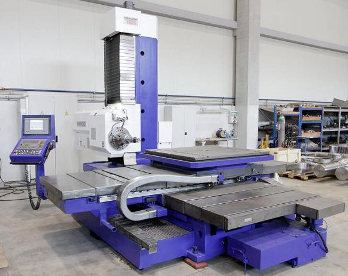 Used Borer Horizontal Table Type CNC Tos Varnsdorf WH105